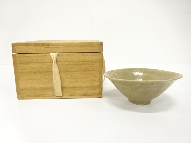 JAPANESE TEA CEREMONY / FLAT TEA CHAWAN / KOREAN STYLE